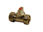 KUTERLITE 637 15MM X 3/4" CP STRAIGHT APPLIANCE VALVE 44011