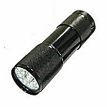 LIGHTHOUSE 9 LED POCKET TORCH WITH 3 X AAA BATTERIES