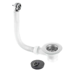 MCALPINE FSW2P COMBINED SINK WASTE & OVERFLOW S/S FLANGE