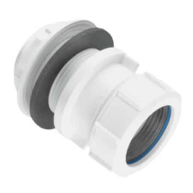 MCALPINE S11M MULTIFIT TANK CONNECTOR 1.1/4inch WITH BACKNUT