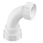 MCALPINE S5M 1.1/4" SWIVEL NUT X 90DEGREE MULTIFIT BEND