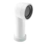 MCALPINE WC-CON8 BENT 4" PAN CONNECTOR SHORT PROJECTION