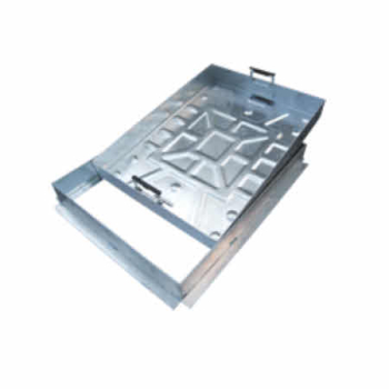 MANHOLECOVER GALV RECESSED 10T PAVIORS 600x450mm (80MM DEEP) MANHOLECOVER GALV RECESSED 10T PAVIORS 600x450mm (80MM DEEP)