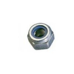NUTS HEX STEEL BZP NYLOC M10 TYPE P