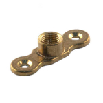 BRASS FEMALE BACKPLATE 10MM FIG CB10F