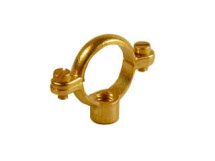 BRASS SINGLE PIPE RING 15MM X 10MM FIG HS1