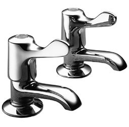 PEGLER 1/2Inch 2159QT HOT BASIN TAP 65MM LEVER CP H308027 PEGLER 1/2Inch 2159QT HOT BASIN TAP 65MM LEVER CP H308027