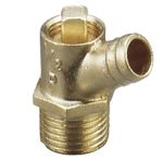 PRESTEX 834 1/2" TYPE "B" DRAW OFF COCK BRASS 543007