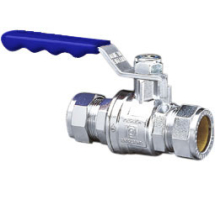 PEGLER BULLDOG PB300 15MM BLUE LEVER BALLVALVE 254021 PEGLER BULLDOG PB300 15MM BLUE LEVER BALLVALVE 254021
