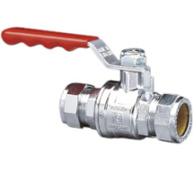 PEGLER BULLDOG PB300 22MM RED LEVER BALLVALVE 254002 PEGLER BULLDOG PB300 22MM RED LEVER BALLVALVE 254002