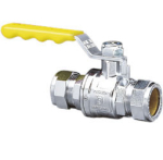 PEGLER BULLDOG PB300 28MM YELLOW LEVER BALLVALVE 254013 PEGLER BULLDOG PB300 28MM YELLOW LEVER BALLVALVE 254013