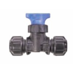 POLYGRIP 2822 20MM METRIC BY 1/2" IMPERIAL PLASTIC STOPCOCK