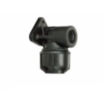 POLYGRIP 9032 25MM X 3/4"BSP BACKPLATE ELBOW PLASTIC