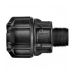 POLYGRIP 9243 32MM-1IN X 1IN BSP MALE IRON END CONNECTOR