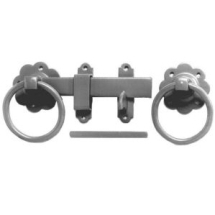 150MM 6inch NO.1136 PLAIN RING GATE LATCH PREPACKED GALV
