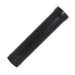 PREMIER FLUE 4FT X 5" STD PIPE MATT BLACK NO DOOR VNDP450MB