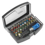 SIEGEN S01035 POWER TOOL BIT SET 32 PIECE COLOUR-CODED S2 SIEGEN S01035 POWER TOOL BIT SET 32 PIECE COLOUR-CODED S2