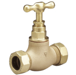 PRESTEX PL59 25MM POLY X POLY STOPCOCK GUNMETAL 504048