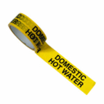 REGIN A30 DOMESTIC HOT WATER TAPE 38MM WIDE X 33MT YEL/BK