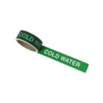 REGIN A35 COLD WATER TAPE 38MM WIDE X 33MT ROLL GREEN/WHITE