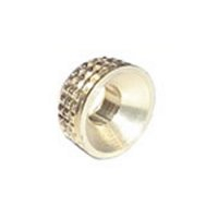 SCREW CUP No10 TURNED PATTERN BRASS