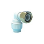 SPEEDFIT 15MM X 1/2" BENT TAP CONNECTOR WHITE PEMBTC1514