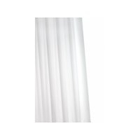 SHOWER CURTAIN 1800mm WIDE X 2000MM LONG WHITE GP805110