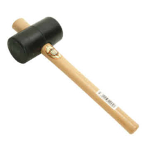 THOR 953 BLACK RUBBER MALLET 2.1/2IN