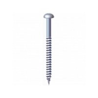 WOODSCREW 1.1/2inch X 8 ROUND HEAD POZI BZP TWIN THREAD WOODSCREW 1.1/2inch X 8 ROUND HEAD POZI BZP TWIN THREAD