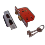 UNION 2201 MORTICE SASHLOCK 2.1/2" 5 LEVER POLISHED BRASS