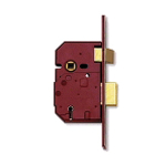 UNION 2234E MORTICE SASHLOCK 2.1/2" 5 LEVER BS PB