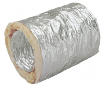 DOMUS 4210 100MM INSULATED HOSE VENT 10M LENGTH DOMUS 4210 100MM INSULATED HOSE VENT 10M LENGTH