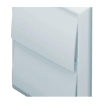 GRAVITY FLAP BLACK 100mm DOMUS 44900BK GRAVITY FLAP BLACK 100mm DOMUS 44900BK