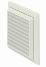 LOUVRED GRILLE WHITE 100mm FLYSCREEN DOMUS F4904W LOUVRED GRILLE WHITE 100mm FLYSCREEN DOMUS F4904W