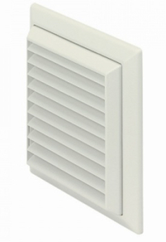 LOUVRED GRILLE WHITE 100mm FLYSCREEN DOMUS F4904W LOUVRED GRILLE WHITE 100mm FLYSCREEN DOMUS F4904W