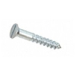 WOODSCREWS 10 X 1.1/2" CSK HEAD SLOTTED BZP