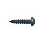 WOODSCREWS 10 X 1" ROUND HEAD SLOTTED BLACK JAPANNED