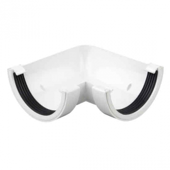Roundline Gutter Osma Roundline Rainwater Gutter | Pipe & Fittings OSMA 0T003 4.1/2 ...