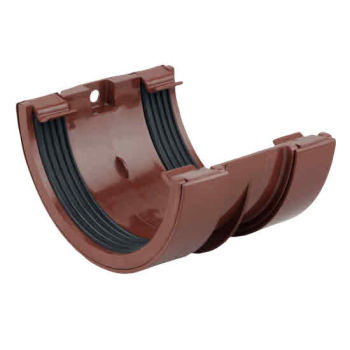 0SMA 0T005 4.1/2Inch BROWN GUTTER JOINTING BRACKET ROUNDLINE