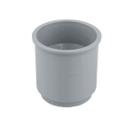 OSMA 0T024 2.1/2" GREY PIPE CONNECTOR ROUNDLINE