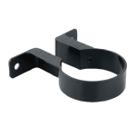 OSMA 0T034 BLACK DOWNPIPE PIPE BRACKET ROUNDLINE