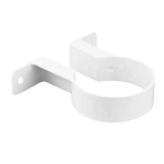 0SMA 0T034 WHITE DOWNPIPE PIPE BRACKET ROUNDLINE