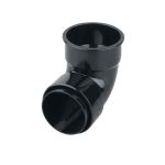 OSMA 0T161 BLACK 87.1/2 DEGREE DOWNPIPE BEND