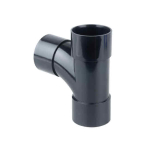 OSMA PVC-C 2M190 2"-50MM TEE 87.1/2 DEGREE BLACK