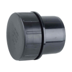 OSMA PVC-C 2M292 2"-50MM" ACCESS PLUG BLACK