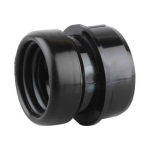OSMASOIL 2S399 BLACK S/S BOSS ADAPTER 1.1/2"-40MM