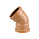 OSMADRAIN 4D563 4" D/S BEND 45 DEGREE