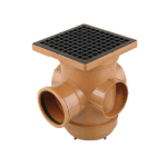 OSMADRAIN 4D900 4" S/S BOTTLE GULLY 87.1/2 DEGREE