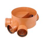 OSMADRAIN 4D917 4" D/S MULTI-IC BASE DOUBLE 45 DEGREE