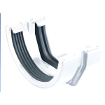 OSMA 4T818 SQUARE TO ROUND WHITE GUTTER ADAPTOR
